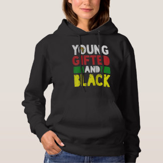 Moletom Jovem e Negro Orgulho Africano Preto História Mês