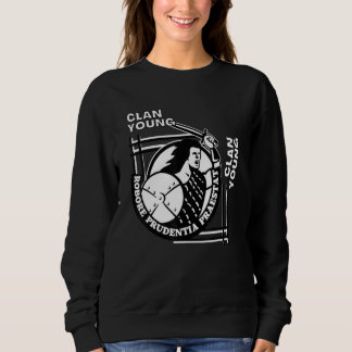 Moletom Jovem Espadachim do Lema Gaélico do Clã