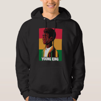 Moletom Jovem Rei Juventude Negra Excelência Negra Orgulh