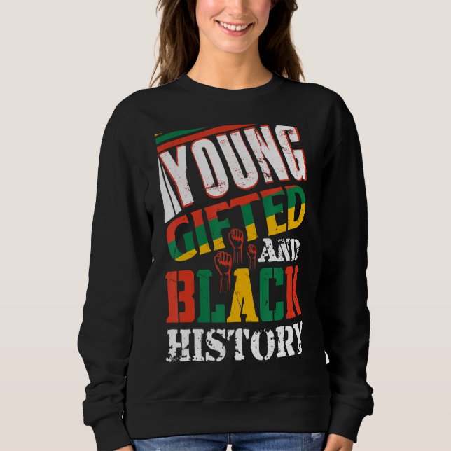 Moletom Jovens Ed E História Negra (Frente)