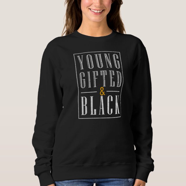 Moletom Jovens Ed E Orgulho Negro A História Negra African (Frente)