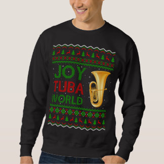 Moletom Joy Tuba World Music Lover Xmas Gift Ugly Tuba Chr