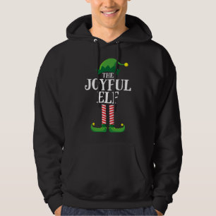 Moletom Joyful Elf Matching Family Christmas Party Pajama