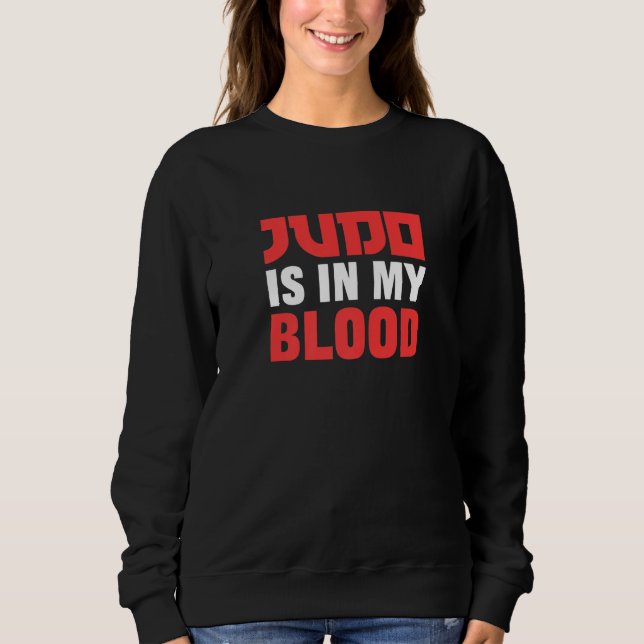 Moletom Judo My Blood Athletic Trainer (Frente)