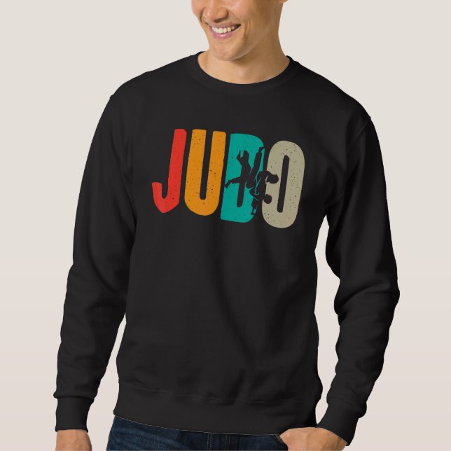 Moletom Judô Retro Judô Vintage (Frente)