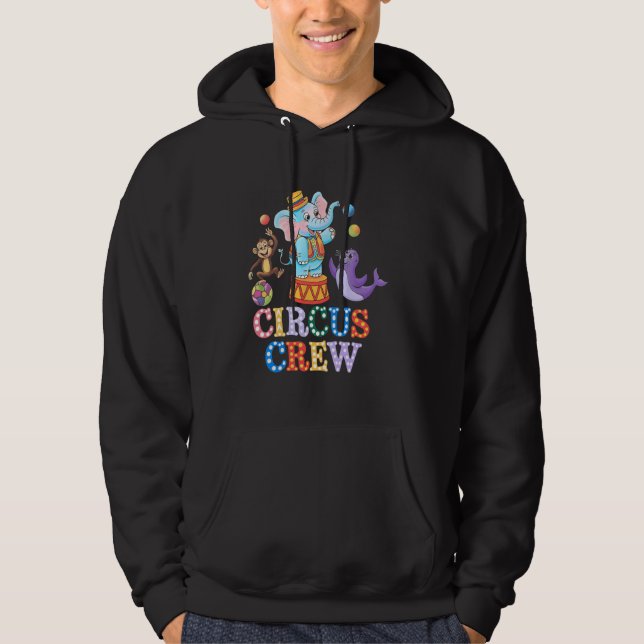Moletom Jug De Macaco-Macaco Da Feira De Elefantes De Circ (Frente)