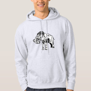 Moletom Jumbo Basic Hoodie (Cinza)