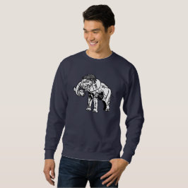 Moletom Jumbo Basic Sweatshirt (Azul Marinho)