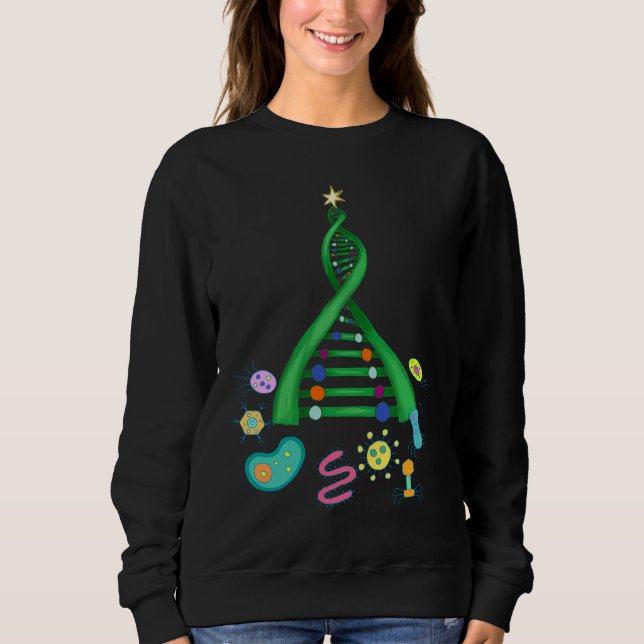 Moletom Jumper de Natal de Biologia (Frente)