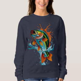 Moletom Jumping Colorful Fish – Women’s Sweatshirt