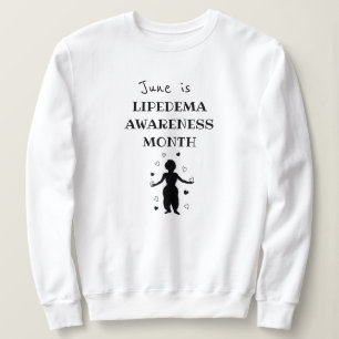 Moletom June é Lipedema Awarness Month Plus T-Shirt Tamanh