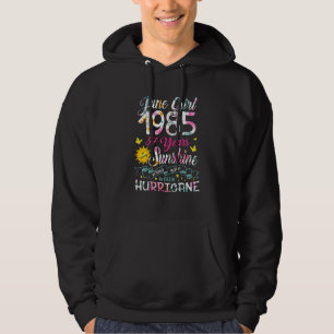 Moletom June Girl 1985 37 Aniversário 37 Anos Incrível Des