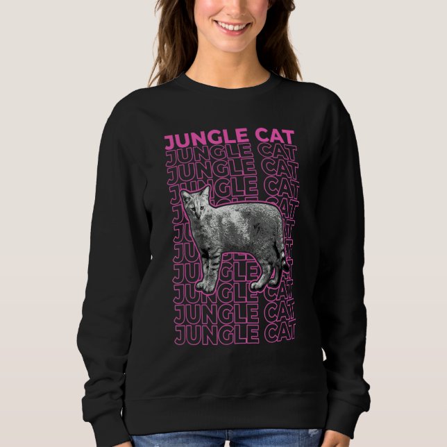 Moletom Jungle Cat Pastel Aesthetic (Frente)