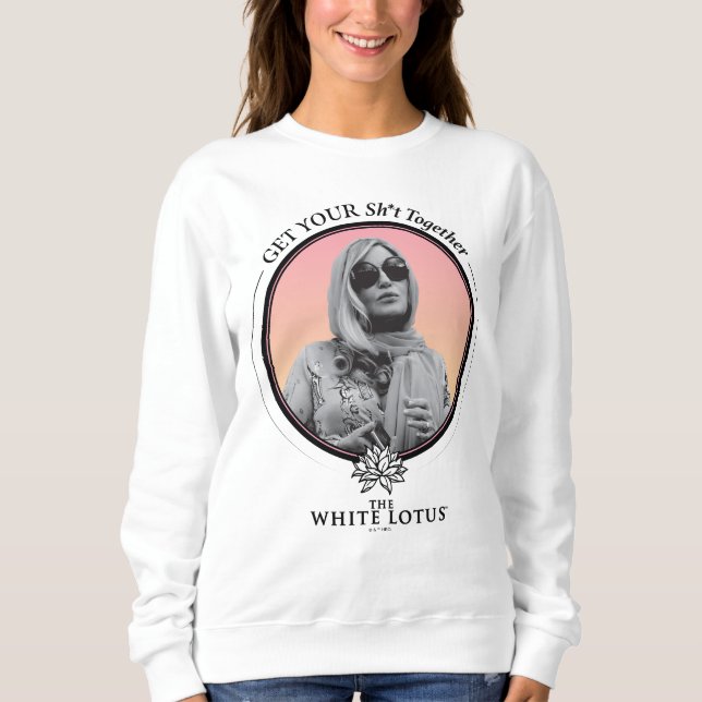 Moletom Junte o seu Sh*t - O Lotus Branco (Frente)
