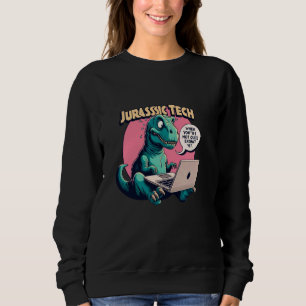 Moletom Jurassic Tech - Escritório t-rex ital de memórias