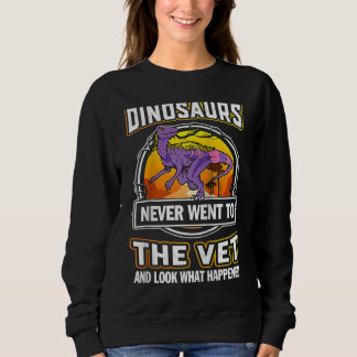 Moletom Juravenator Dinosaurs Never Went To The Vet Veteri