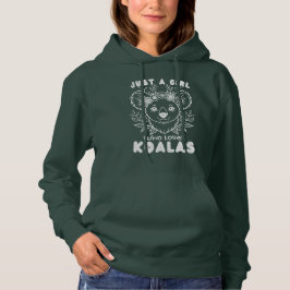 Moletom Just a Girl who Loves Koalas