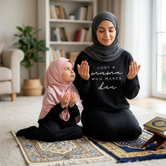 Moletom just a mama who makes dua muslim mom gift