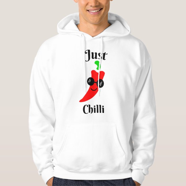 Moletom Just chilling chilli (Frente)