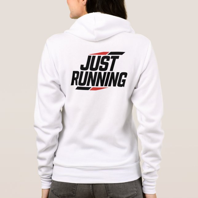 Moletom Just Running pour sportif (Verso)