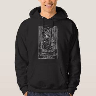 Moletom Justice tarot card Zip Hoodie
