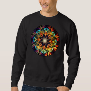 Moletom Kaleidoscope Mandala Flower Design- 23091