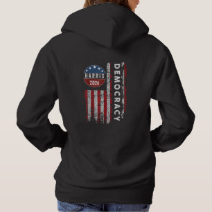 Moletom Kamala 2024 Bandeira EUA Democrata Presidente