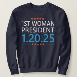 Moletom Kamala Harris 1rua Mulher Presidente 1.20.25