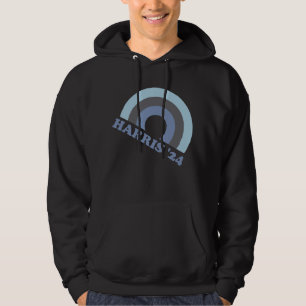 Moletom Kamala Harris 2024 Arco-íris Retro