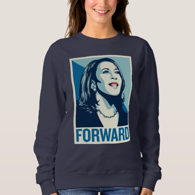 MOLETOM KAMALA HARRIS FORWARD (Frente)