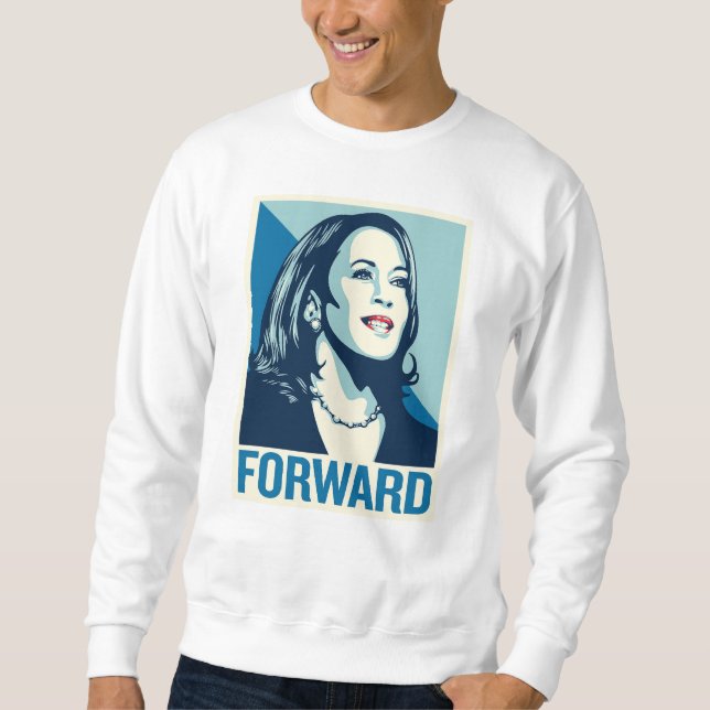 MOLETOM KAMALA HARRIS FORWARD (Frente)