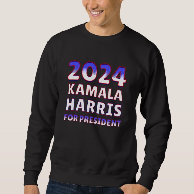Moletom Kamala Harris para o Presidente 2024 (Frente)