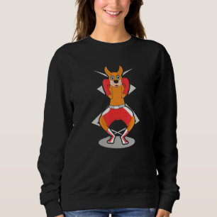 Moletom Kangaroo australiano Boxer Luvas Boxer Coach Figh