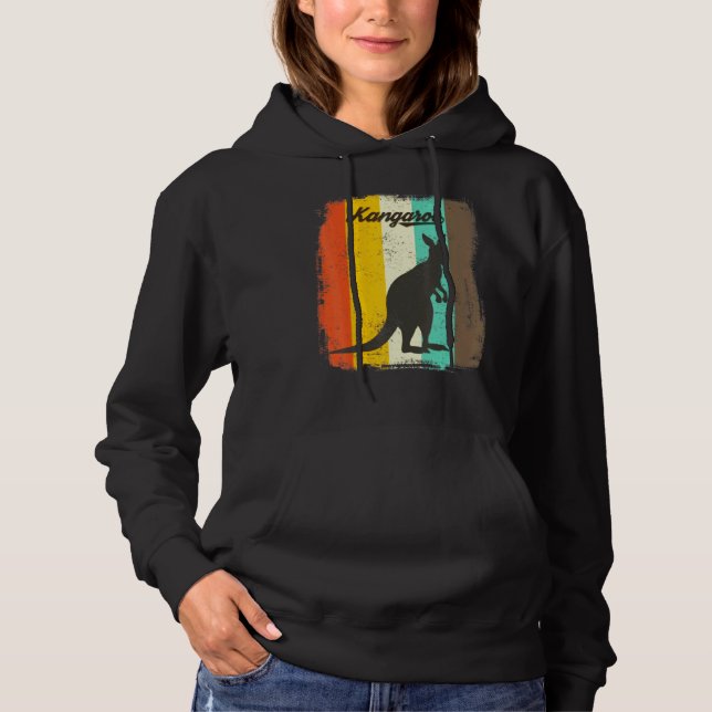 Moletom Kangaroo Retro 70s Vintage Animal (Frente)