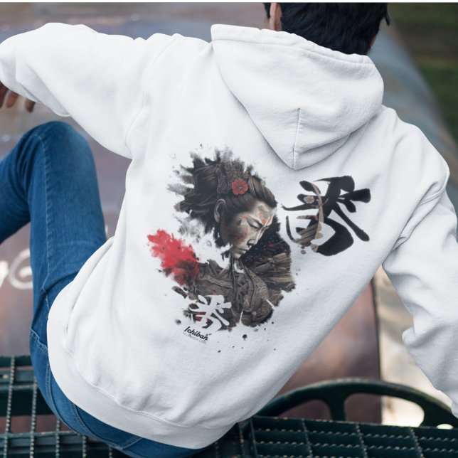 Moletom Kanji Samurai Ichiban Hoodie (Criador carregado)