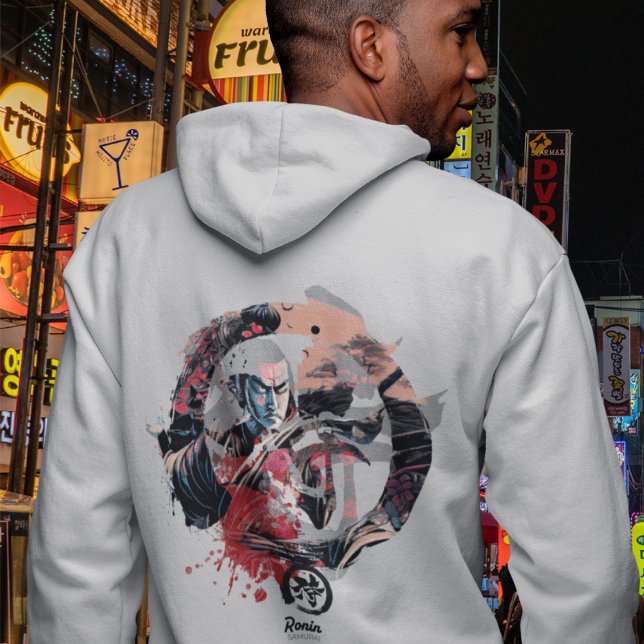 Moletom Kanji Samurai Ronin Hoodie (Criador carregado)