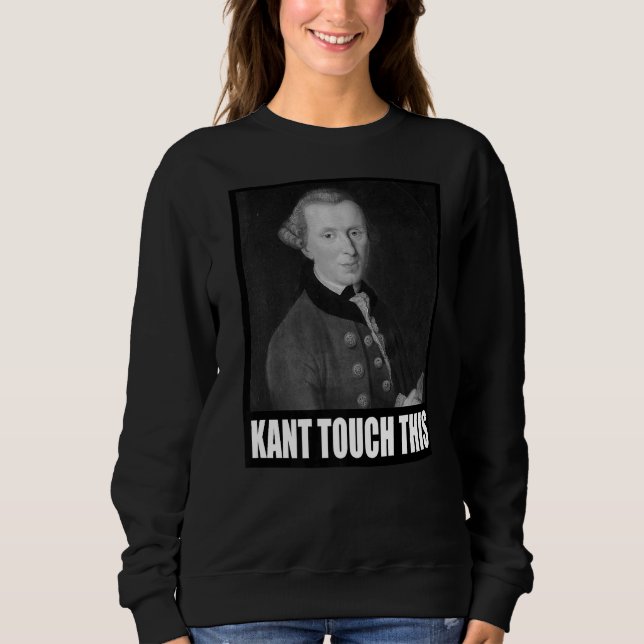Moletom Kant Toque nesta Filosofia Meme Immanuel (Frente)