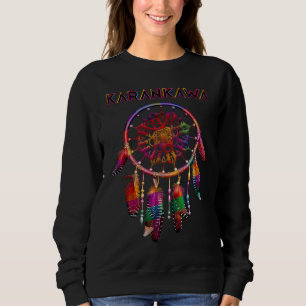 Moletom Karankawa Nativo Americano Índio Colorido Dreamcat