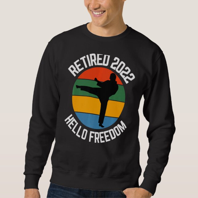 Moletom Karate aposentado 2022 Hello Freedom Karate (Frente)