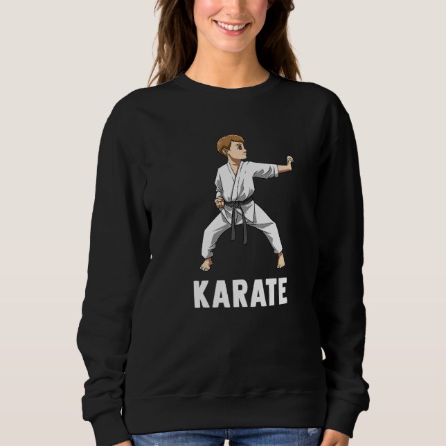Moletom Karate Boy Kid Karate Mma (Frente)