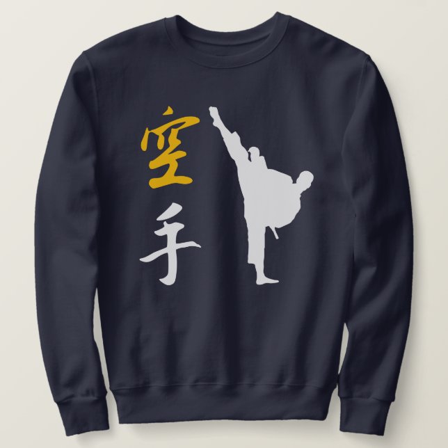 Moletom Karate Esportivo (Frente do Design)