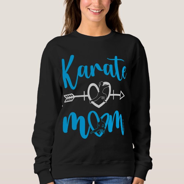 Moletom Karate Mãe Martial Filho Filha (Frente)