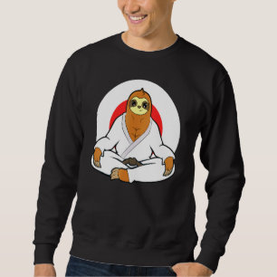 Moletom Karate Master Martial Arts Jiu Jitsu Sloth 3