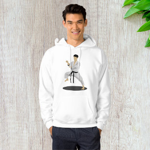 Moletom Karate Pose Mens Hoodie