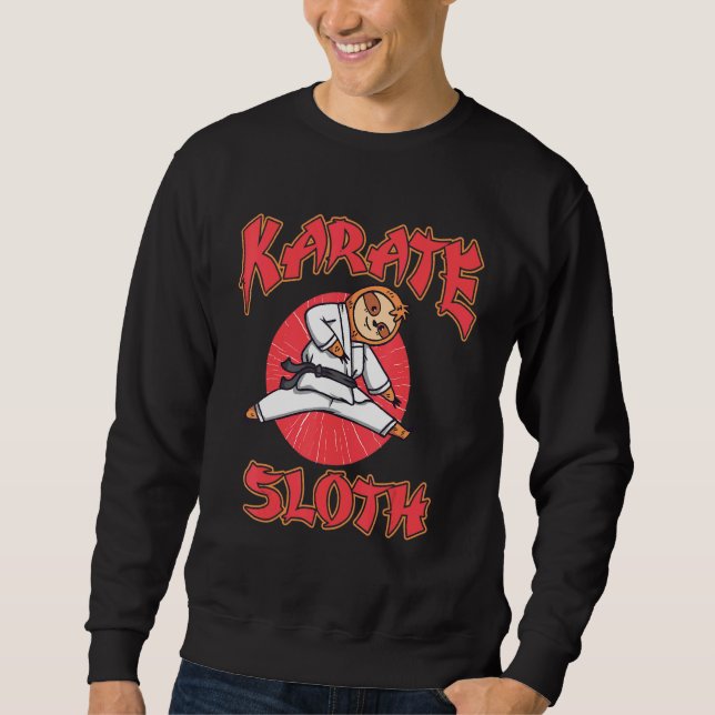 Moletom Karate Sloth Animal Koala Forest Selgle N (Frente)