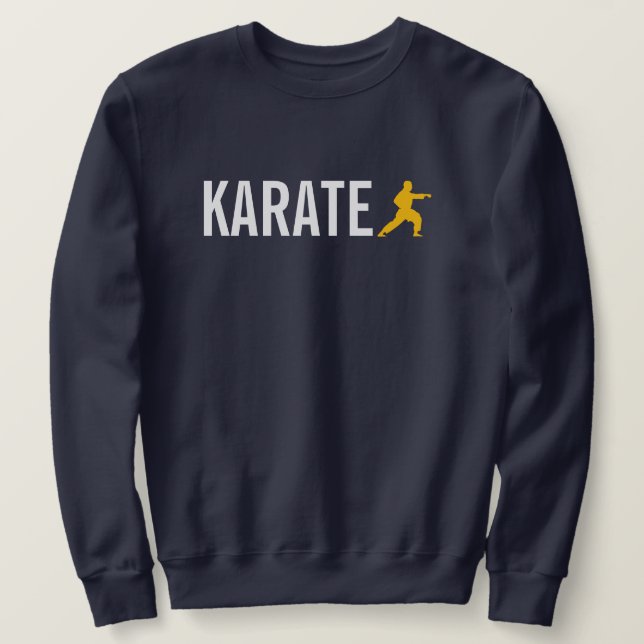 Moletom Karate Warrior (Frente do Design)