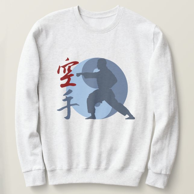 Moletom Karate Warrior (Frente do Design)