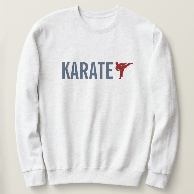 Moletom Karate Warrior (Frente do Design)