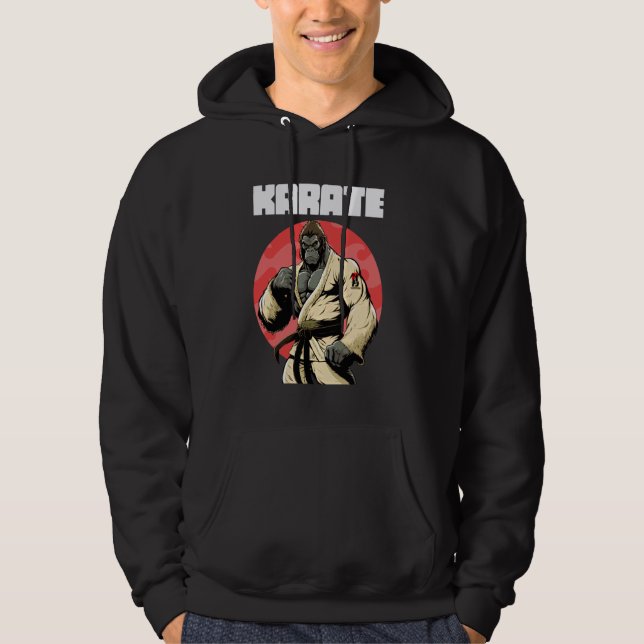 Moletom Karateka Karate Gorilla (Frente)