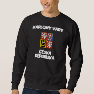 Moletom Karlovy varia, república checa com brasão